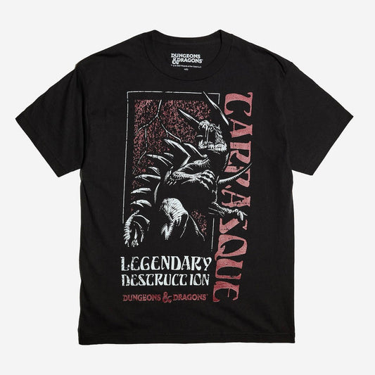 Tarrasque Forge Heavyweight Boxy Tee - Heroes & Villains-Dungeons & Dragons-T-Shirt