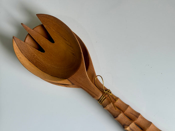 Teak Salad Servers
