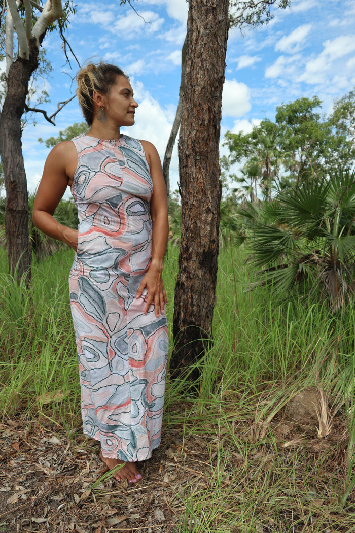 The Amalii | Long Bias Dress