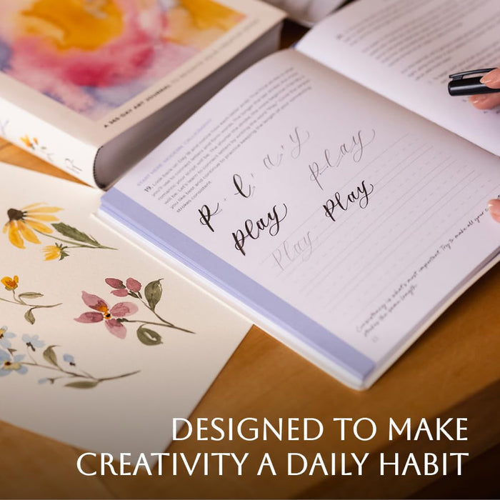 The Daily Play: A 365-Day Art Prompt Journal to Reignite Your Creative Spark