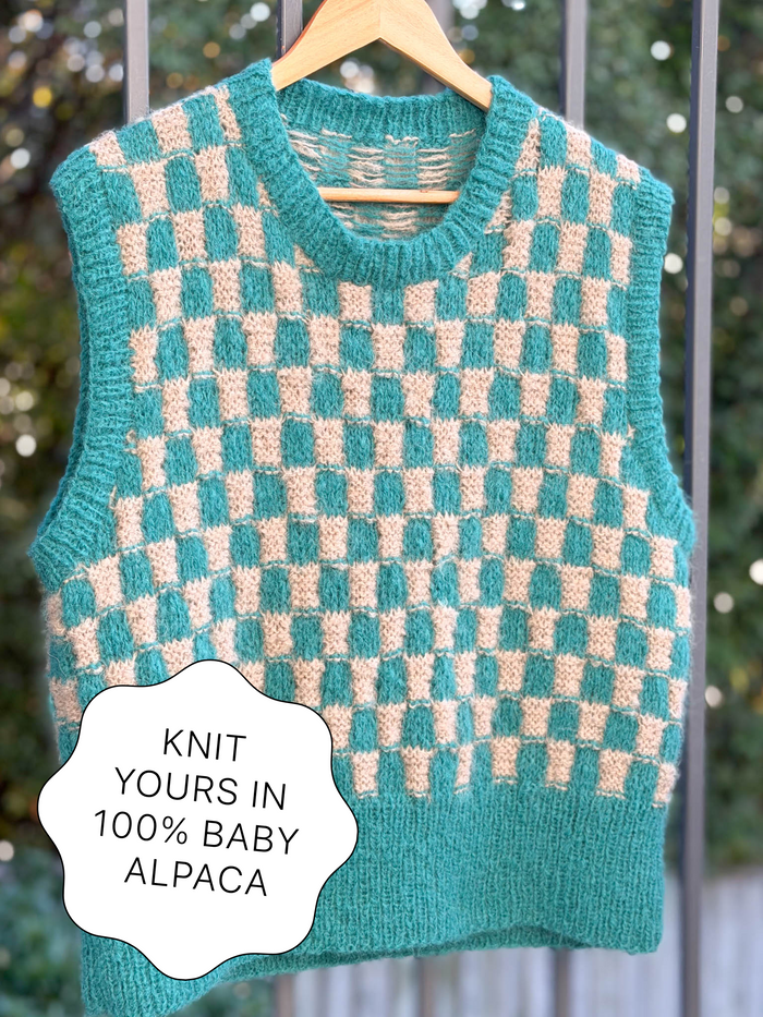 The Halo Checkered Vest