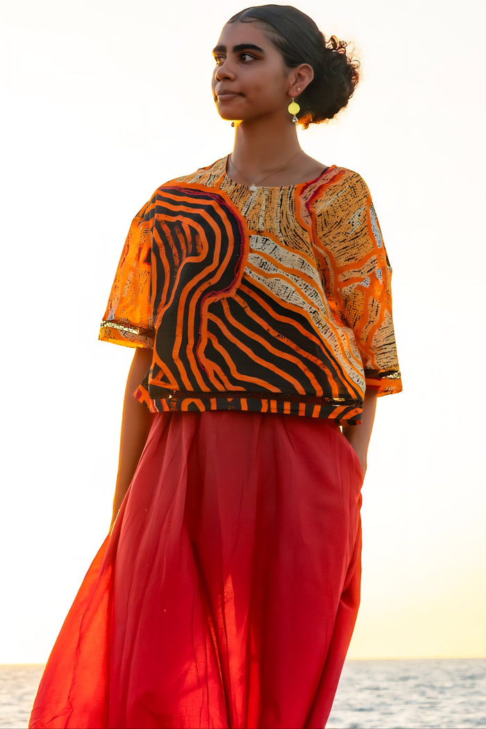 The Monique Crop Tee