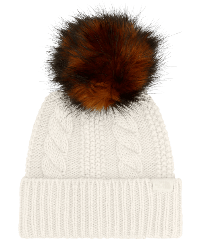 THE NORTH FACE WOMENS OH MEGA FUR POM BEANIE