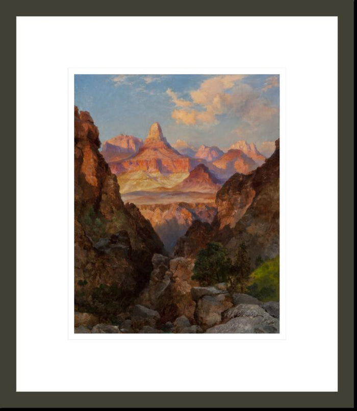 Thomas Moran "Zoroaster Temple at Sunset" Made-to-Order Print