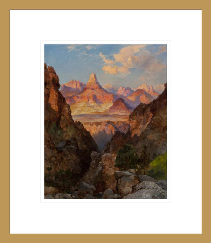 Thomas Moran "Zoroaster Temple at Sunset" Made-to-Order Print