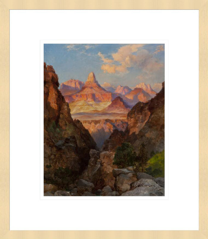 Thomas Moran "Zoroaster Temple at Sunset" Made-to-Order Print