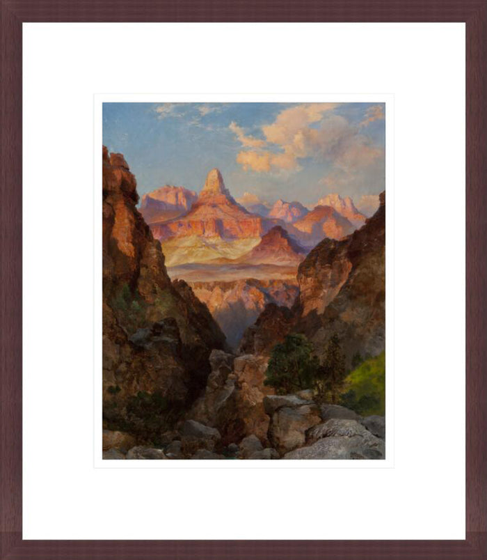 Thomas Moran "Zoroaster Temple at Sunset" Made-to-Order Print