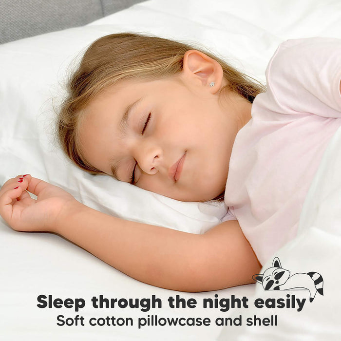 Sleep through the night easily, Soft cotton pillowcase and shell