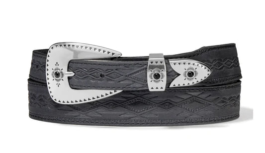 Tony Lama Black Dakota Belt