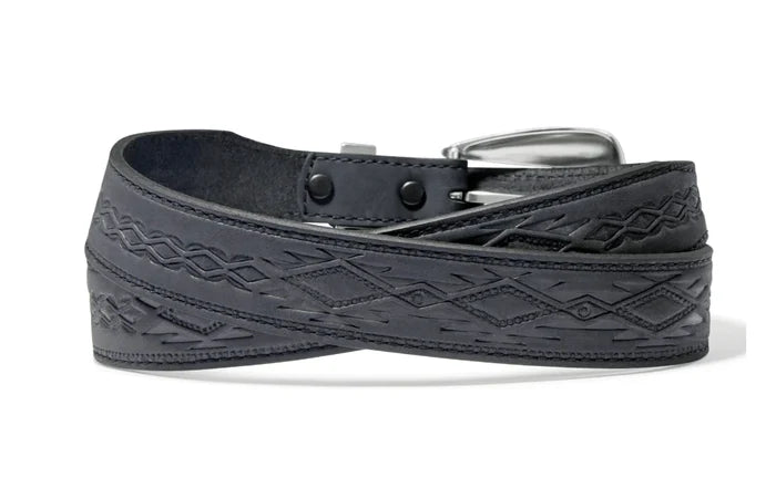 Tony Lama Black Dakota Belt