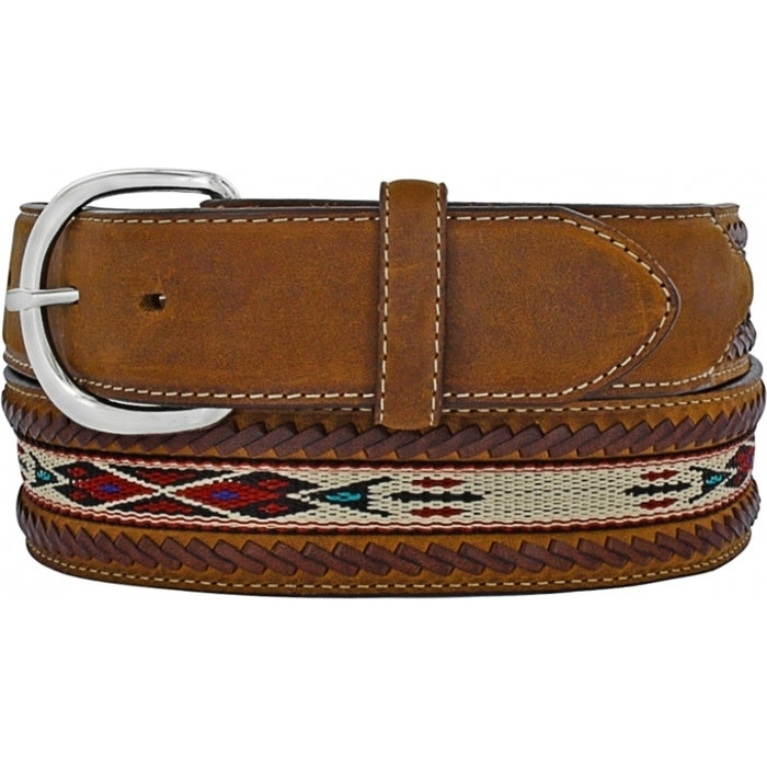 Tony Lama Laced Edge Ribbon Belt