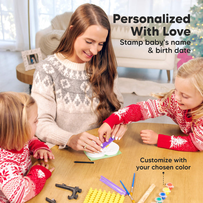Personalized With Love, customize with baby’s name, date, and your chosen colors.