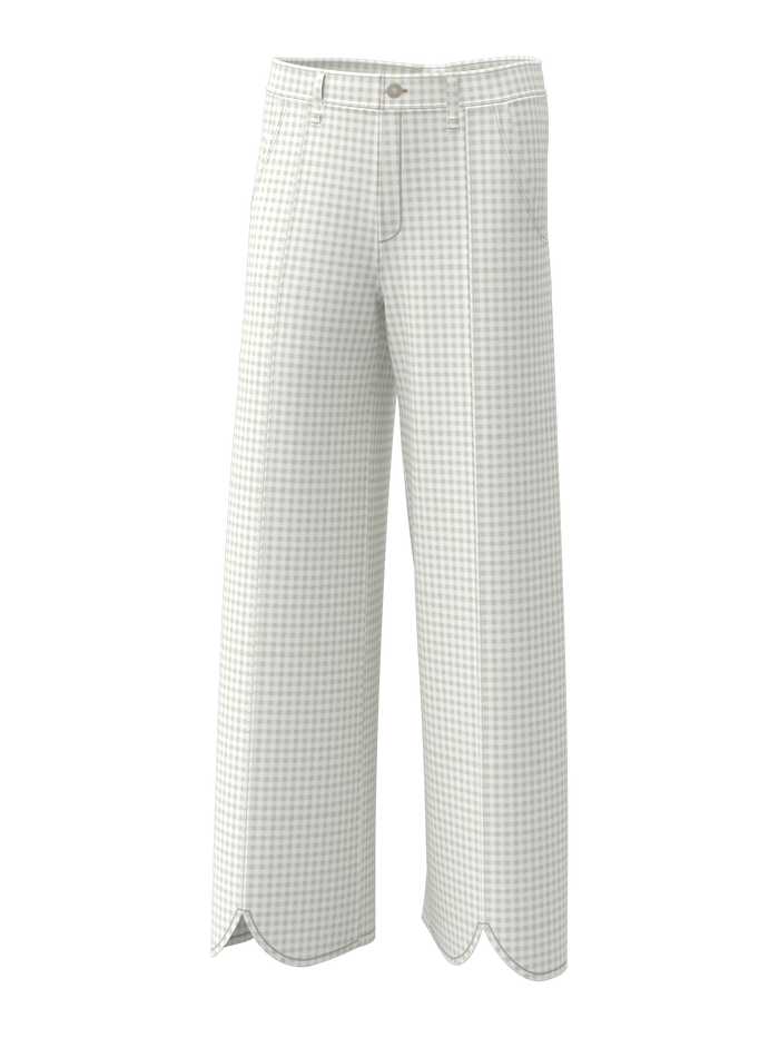 Silver Birch Check Print