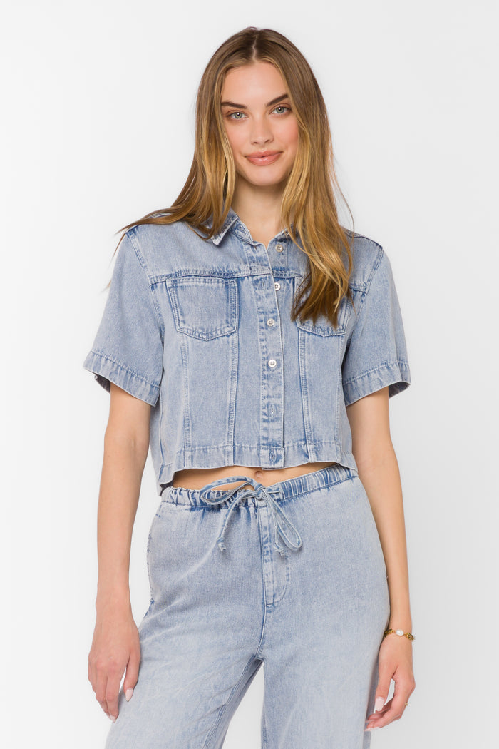 Twinkle Arctic Ice Shirt - Tops - Velvet Heart Clothing