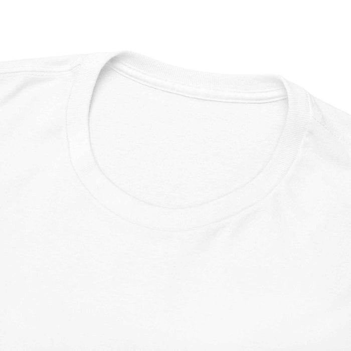 Heavy cotton unisex tee with elegant swirl artwork, seamless shape and classic crew neck for adaptable everyday outfit ideas.