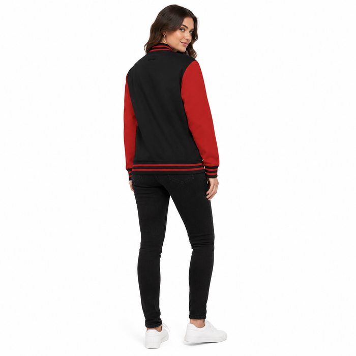 Unisex Varsity Jacket KING Heavyweight Letterman Style!
