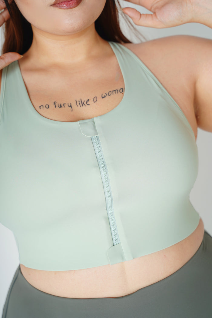 Unmatched High Support Zip Front Bra