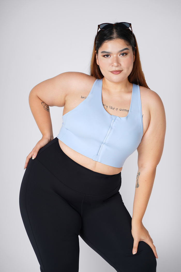 Unmatched High Support Zip Front Bra