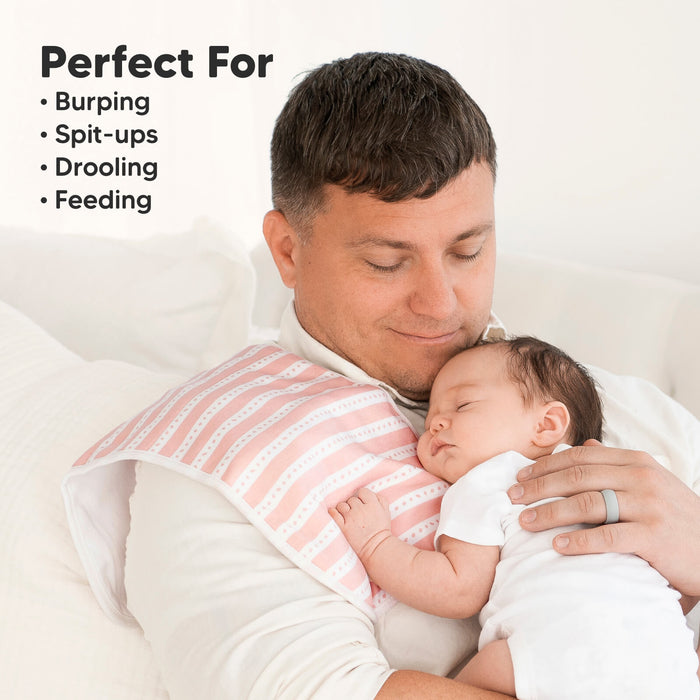 Perfect for Burping, Spit-ups, Drooling 
Feeding