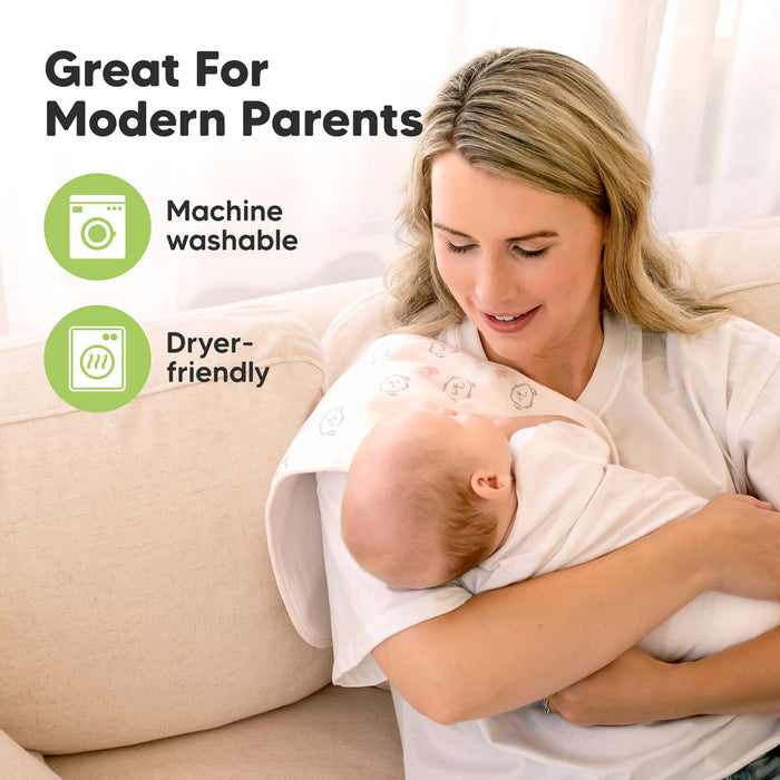 Great for Modern Parents
Machine washable
Dryer-friendly