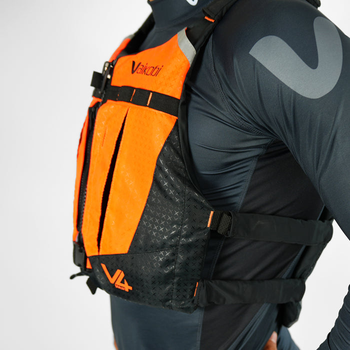 V4 Ocean Racing PFD Life Jacket - Fluro Orange