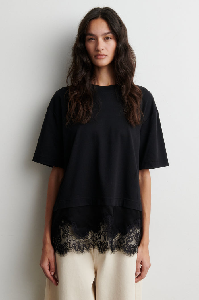 Vaccara Lace Tee
