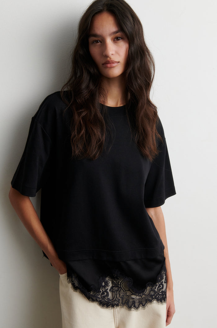 Vaccara Lace Tee