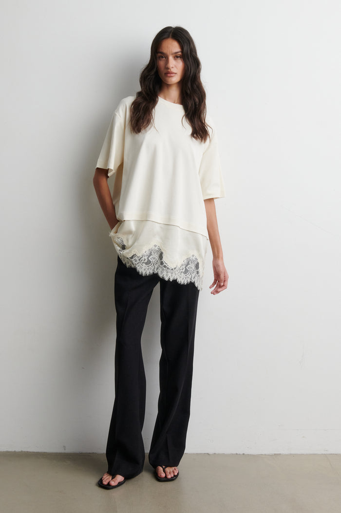 Vaccara Lace Tee