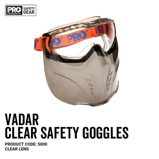 Vadar Goggle Shield Clear Lens