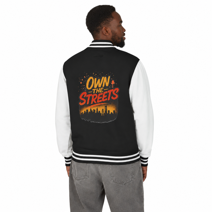 Varsity Jacket - Own the Streets Unisex Streetwear Look