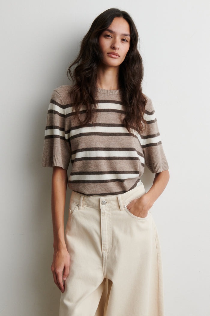 Vilna Knit SS O-Neck