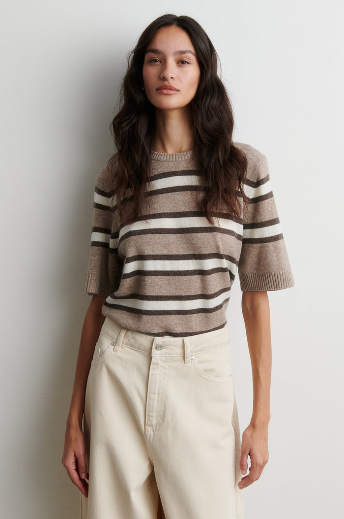 Vilna Knit SS O-Neck
