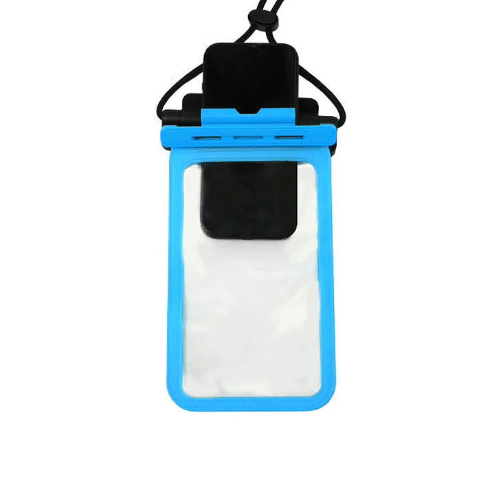Waterproof Phone Case - Cyan