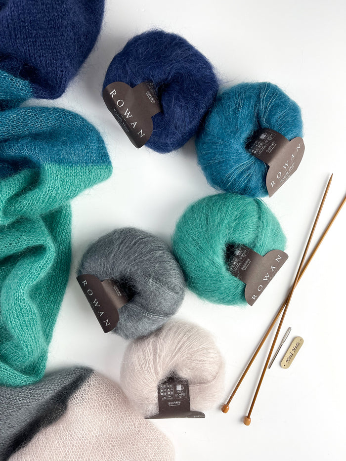 Whisper Mohair Scarf Pattern