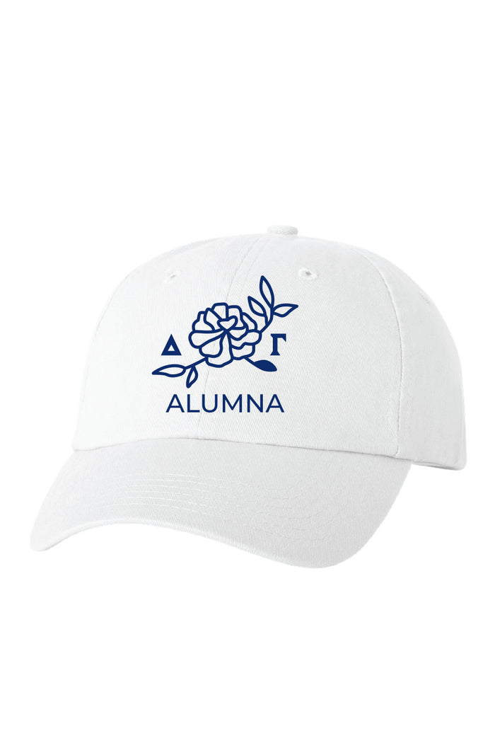White Alumna Logo Hat - Hannah's Closet - The Official Boutique for Delta Gamma