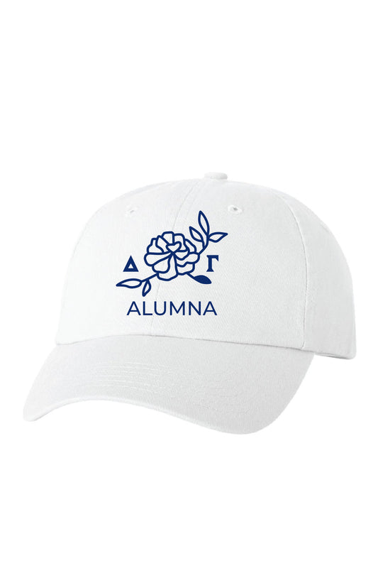 White Alumna Logo Hat - Hannah's Closet - The Official Boutique for Delta Gamma