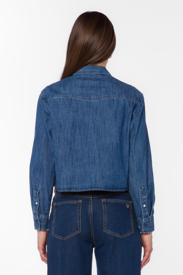 Wilson Calva Shirt - Tops - Velvet Heart Clothing