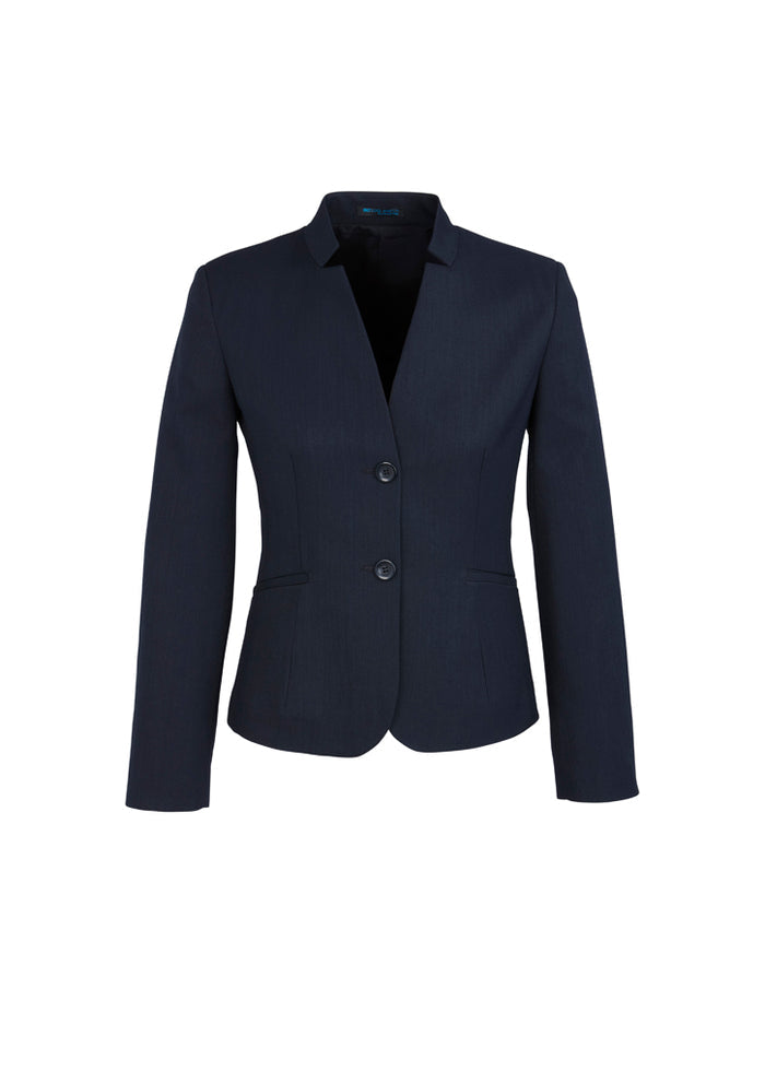 Women's Cool Stretch Short Jacket With Reverse Lapel 60113