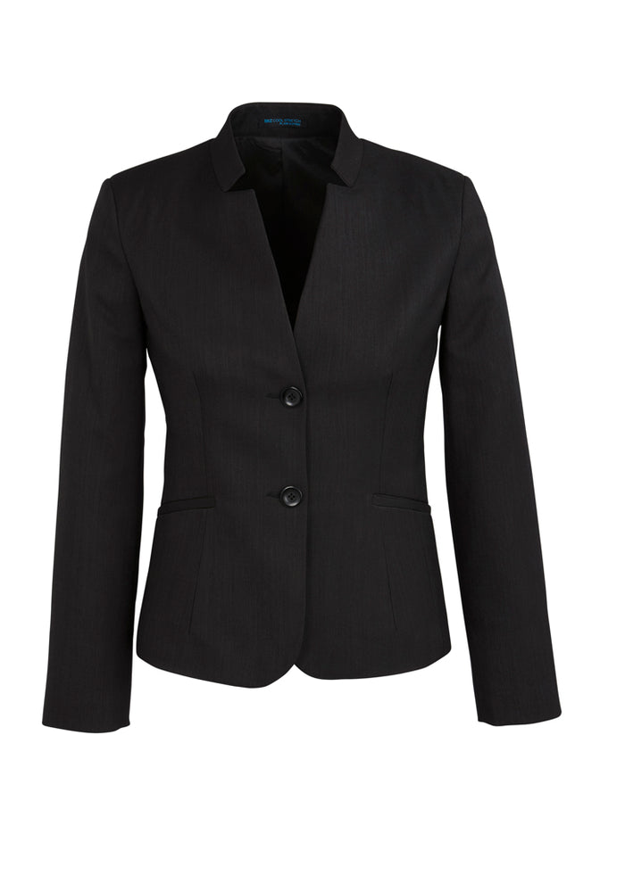 Women's Cool Stretch Short Jacket With Reverse Lapel 60113