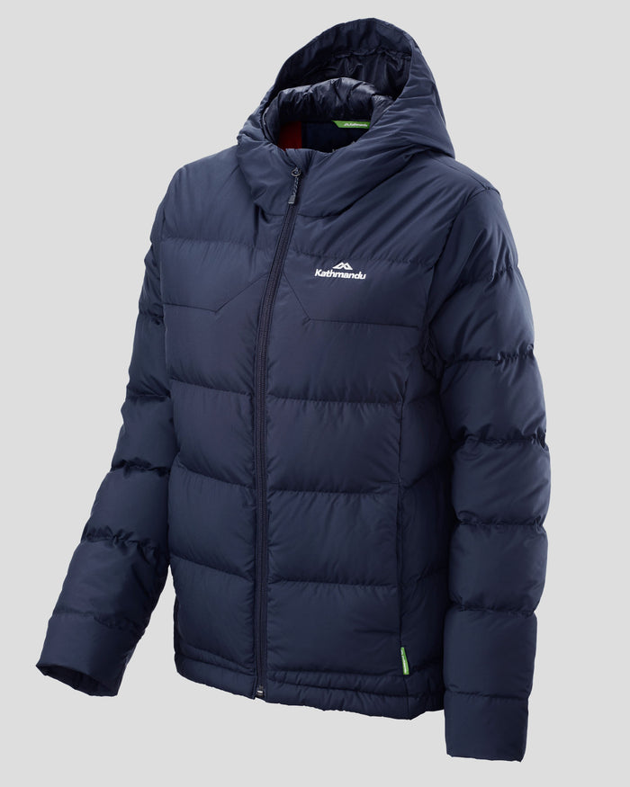 Women's Epiq Hooded Down Jacket - Midnight Navy