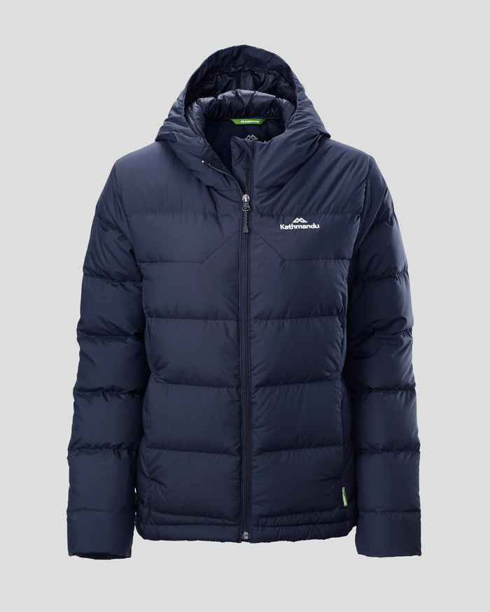 Women's Epiq Hooded Down Jacket - Midnight Navy