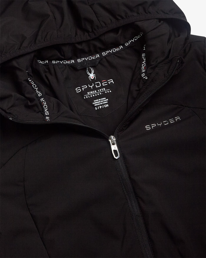 Women's Long Softshell Jacket - Black