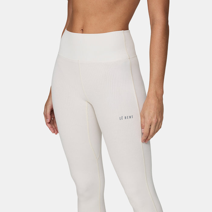 Womens Merino Heavyweight Grid Fleece Base Layer Bottom