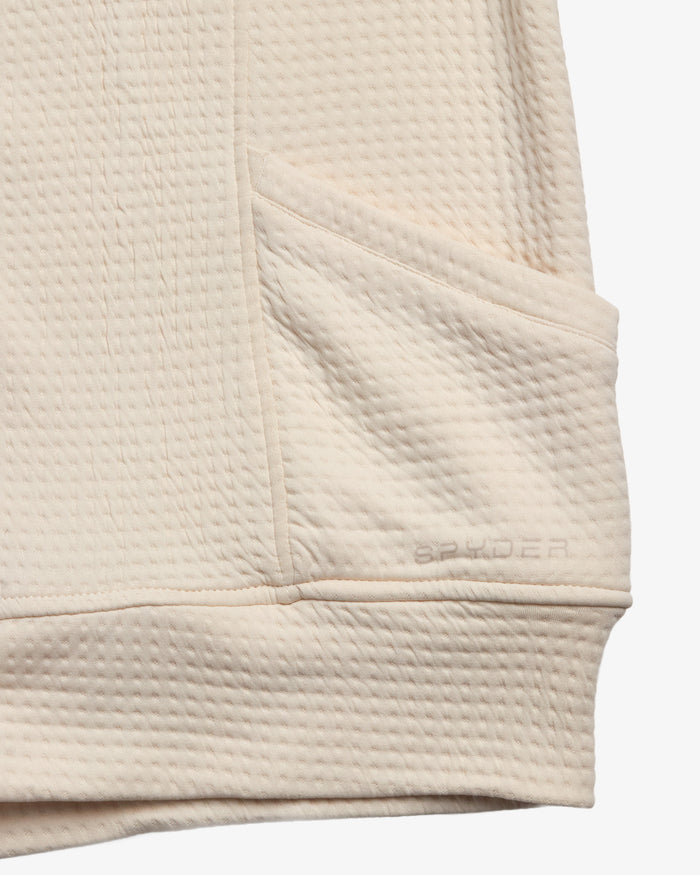 Women's Techknit Zip Hoodie - Cream