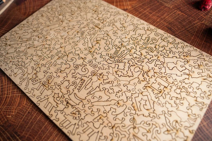 Wood Mosaic Puzzles