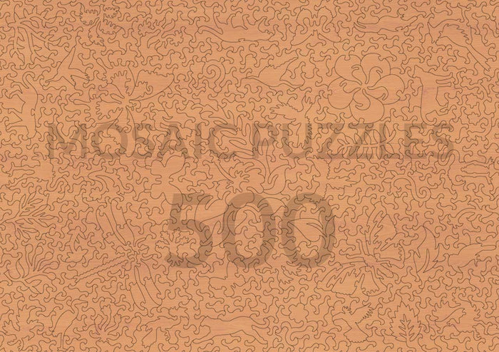 Wood Mosaic Puzzles