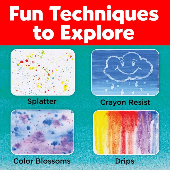 Young Artist Learn To Watercolor Art Set