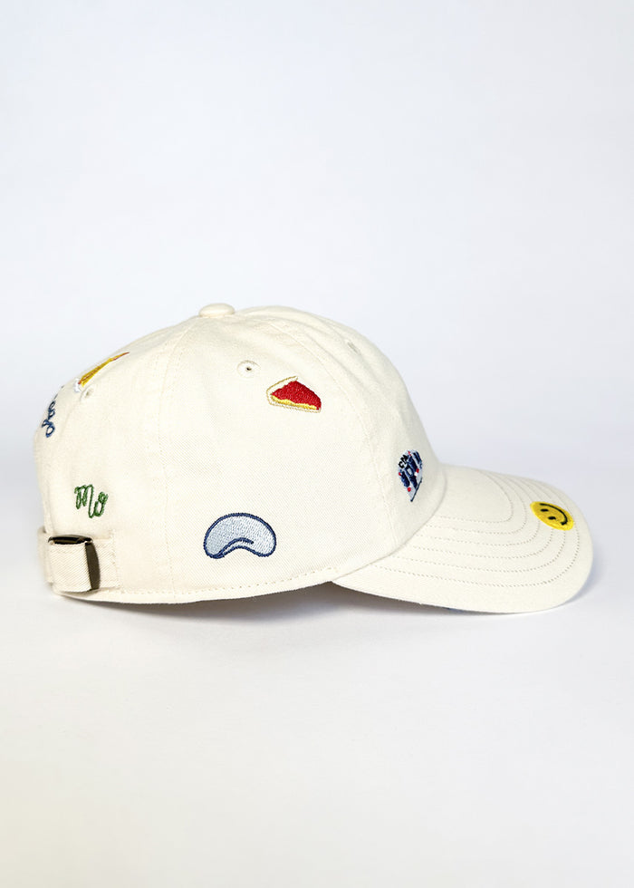 Youth Chicago Icons Hat - Ivory
