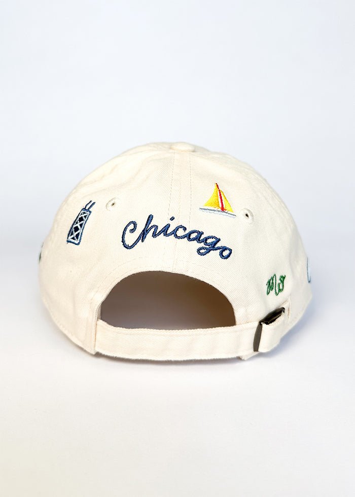 Youth Chicago Icons Hat - Ivory