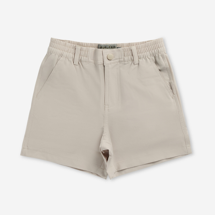 Youth Everyday Short - Light Khaki - American Flag Pocket